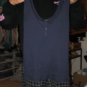 navy blue tank